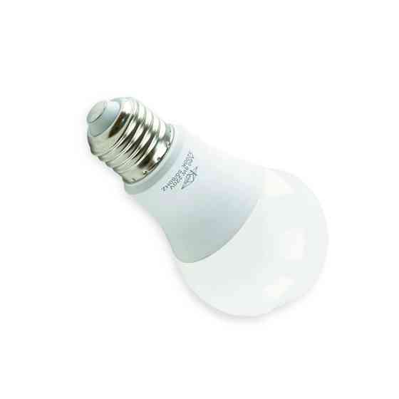 Лампа 220V E27 8W A60 3000K теплый белый светодиодная Мукачево