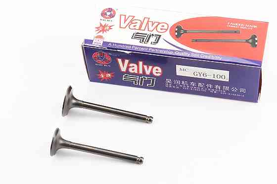 Клапан впускний, випускний к-кт ЗБІЛЬШЕНІ (d=20,23мм; L=61/62мм) Киев