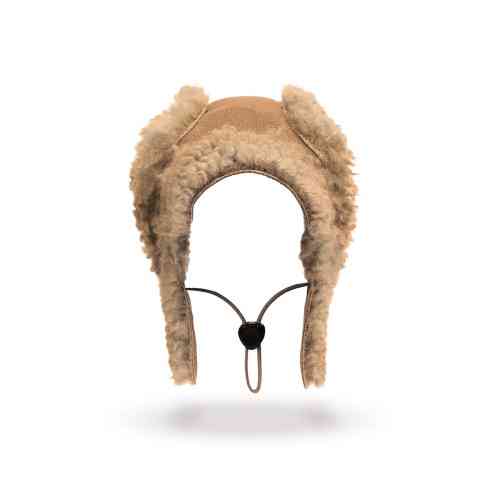 Шапка Valley Pet Fashion для собак, размер M бежевая Киев