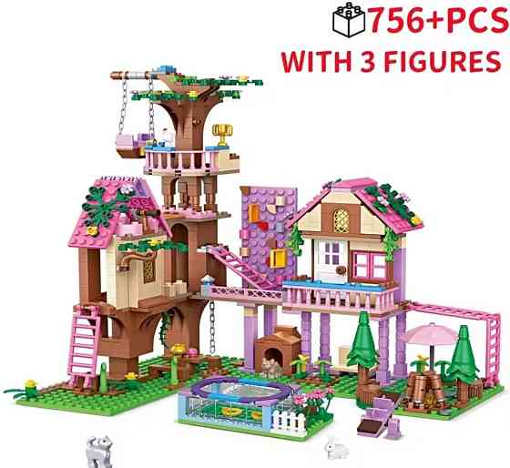 Конструктор Дружба Friends 756 блоков lego + 3 минифигурки. Харків