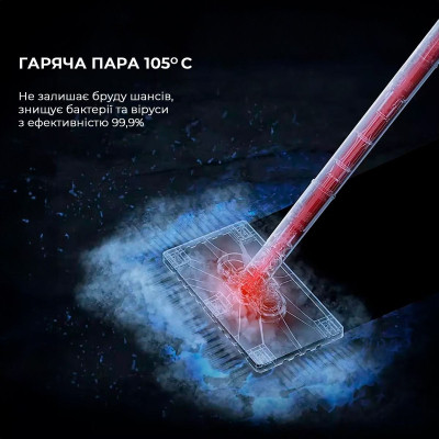 Пилосос Deerma Multi-function Steam Cleaner (DEM-ZQ610) Вінниця - фото 9