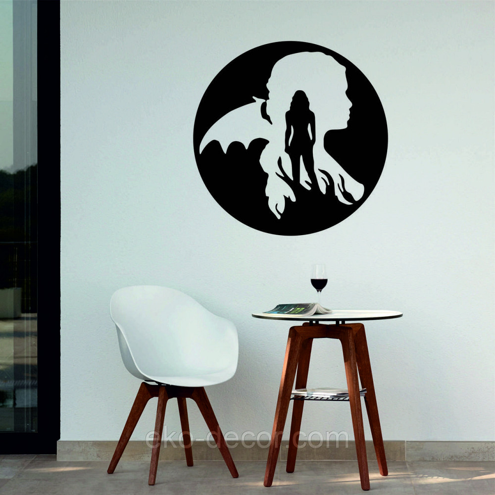 Декоративне настінне Панно «Ангел та Демон», Декор на стіну Київ - фото 3