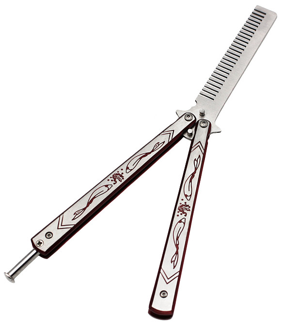 Ніж метелик Гребінець Field K128-1 Дніпро - фото 3