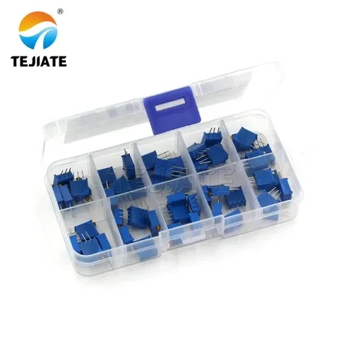 Набор переменных резисторов 50 шт в кейсе Киев