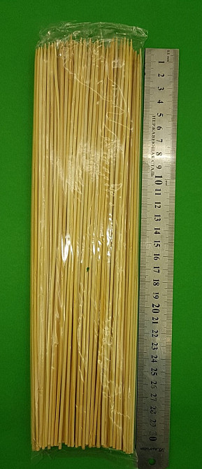 Палочка для шашлыка (200шт) 30см 2.5mm  (1 пачка) Харьков - изображение 5