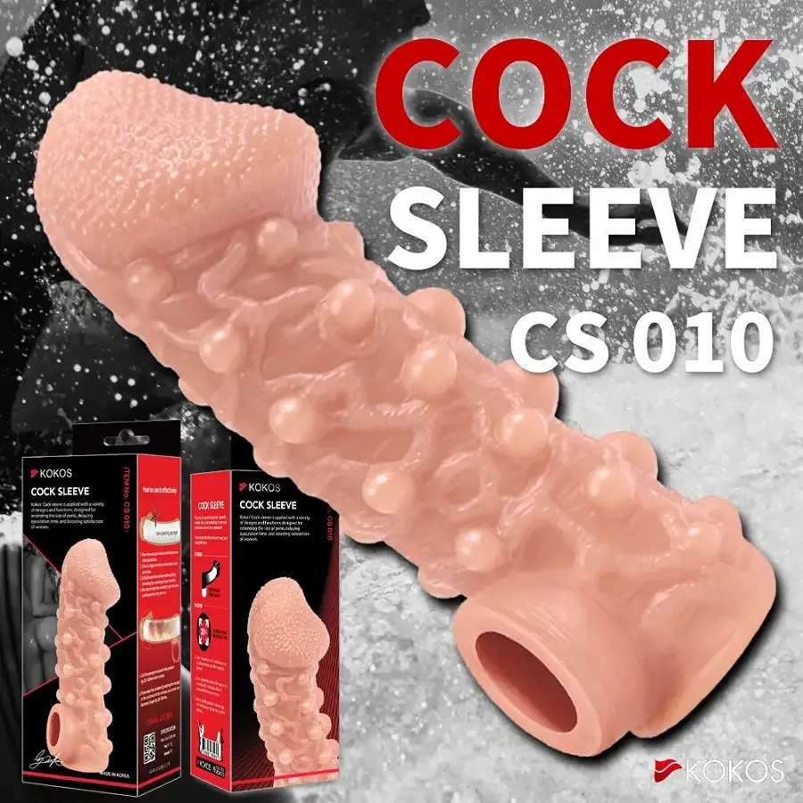 Насадка на член Kokos Cock Sleeve CS 010 M Львов - изображение 8