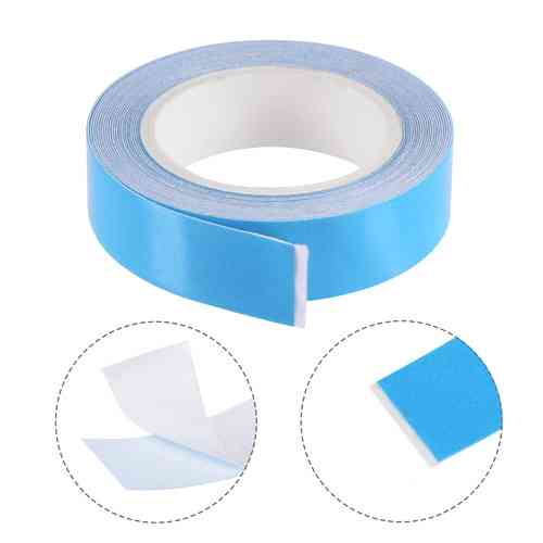 Лента люминесцентная клейкая 10мм x 3м, фосфорная, синяя Вінниця