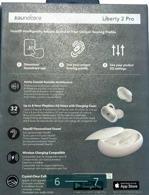 Bluetooth- Наушники: Anker Soundcore Liberty 2 Pro White. Харьков - изображение 2