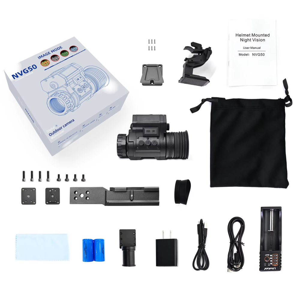 Монокуляр нічного бачення NVG50 2.5k 45° Wi-Fi 940нм (до 600м у темряві) Вінниця - фото 10