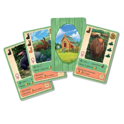 Настільна гра WoodCat Кролики (Coney) (укр.) (ВР_КРЛК) Вінниця - фото 2