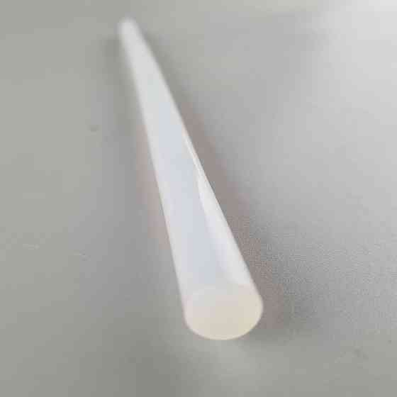 Клей стрижень для пістолета товстий 11 мм 25 см білий (1 шт.) Харків