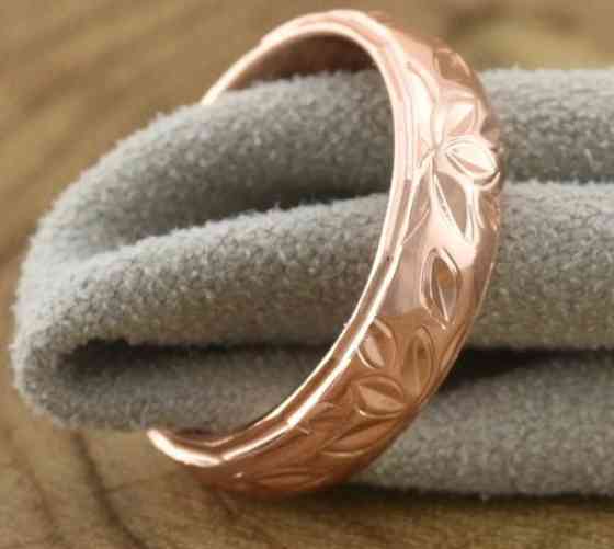 Кольцо Xuping 30991, 18 размер (ширина 5мм), позолота РО Киев