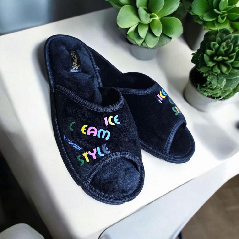 Женские тапочки с открытым носочком PaGo Мороженко мороженное Одесса - изображение 6