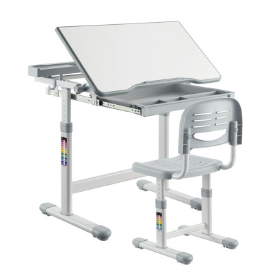 Парта со стулом FunDesk Bellissima grey (221918) Винница - изображение 2