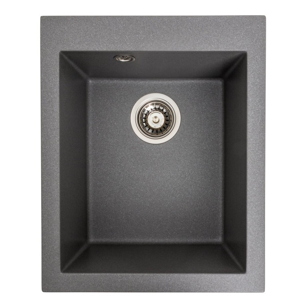 VALESO Гранітна мийка для кухні VALESO SOKIL 4150 матова Сірий мусон Коломия - фото 1