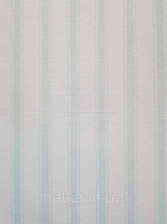 Шпалери вінілові на флізеліні AdaWall Ada Kids метрові дитячі смуги широкі вузькі блакитні білі Київ