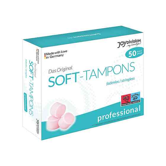 Тампони -Soft-50pcs.Tampons normal Professional Sex Aura Київ