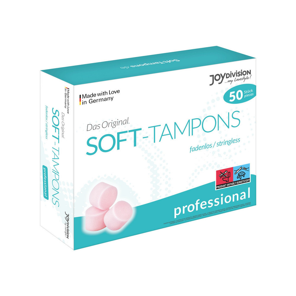 Тампони -Soft-50pcs.Tampons normal Professional Sex Aura Київ - фото 3