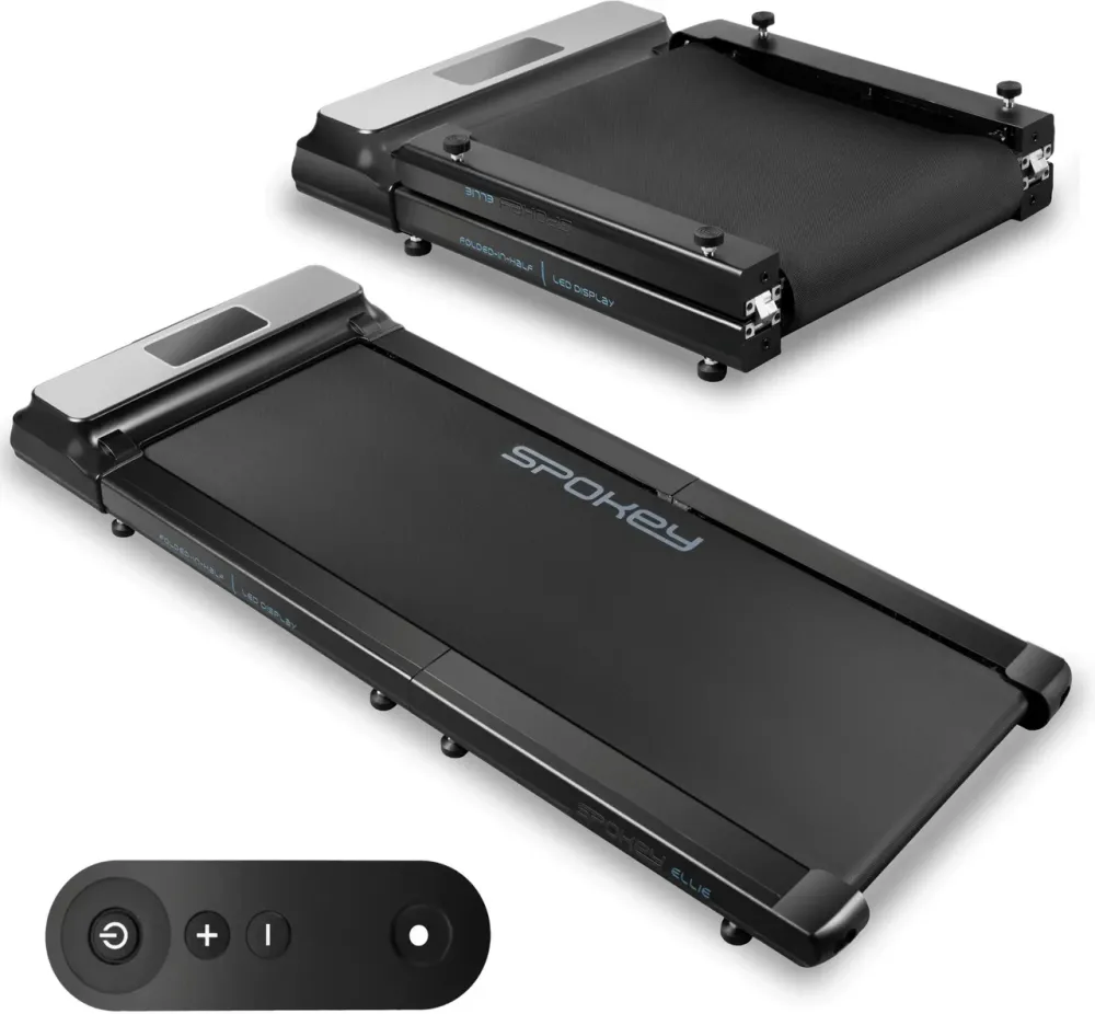 Беговая дорожка Spokey Bieżnia Elektryczna Składana Walking Pad Ellie Czarne Киев - изображение 1