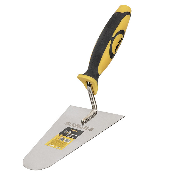 Кельма неіржавка шпаклювальна заокруглена Profi 160×101мм SIGMA (8327011) Київ - фото 1