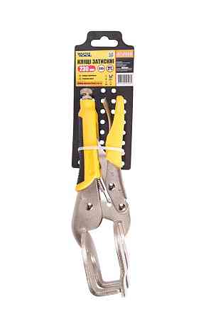 Кліщі затискні MASTERTOOL U-type 230 мм 07-0908 Коломия
