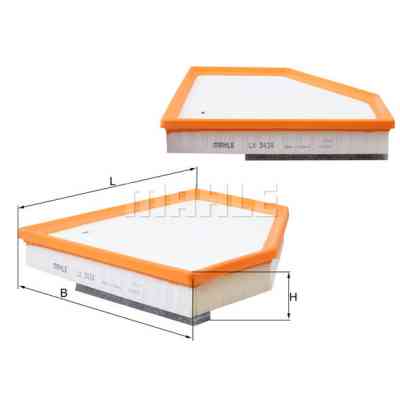 Повітряний фільтр для автомобіля Mahle LX3424 Вінниця