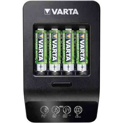 Зарядное устройство для аккумуляторов Varta LCD Smart Plus CHARGER +4*AA 2100 mAh (57684101441) Винница