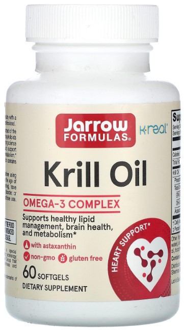 Олія криля Jarrow Formula Krill Oil 60 гелевих капсул Київ - фото 1
