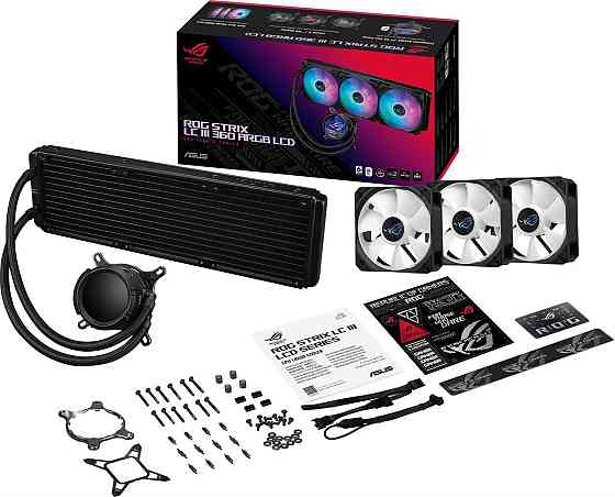 Система водяного охолодження Asus ROG Strix LC III 360 ARGB LCD (90RC00W1-M0UAY0) ( Чорний ) Харків