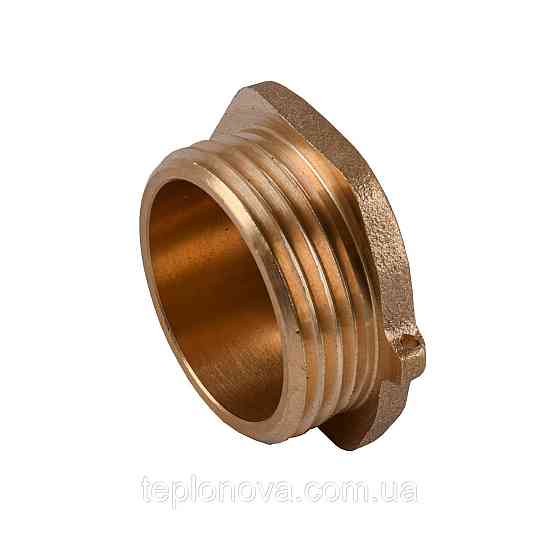 Заглушка 1″Н латунная под пломбу LC502P OPTIMUM Черновцы