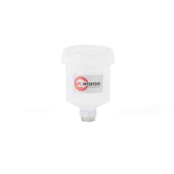 Бачок пластиковий міні для HVLP з внутрішнім різьбленням M14x1, 125 мл Мукачево