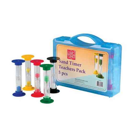 Набір пісочних годинників Edu-Toys для вчителя 5 шт. (GM194) Харків