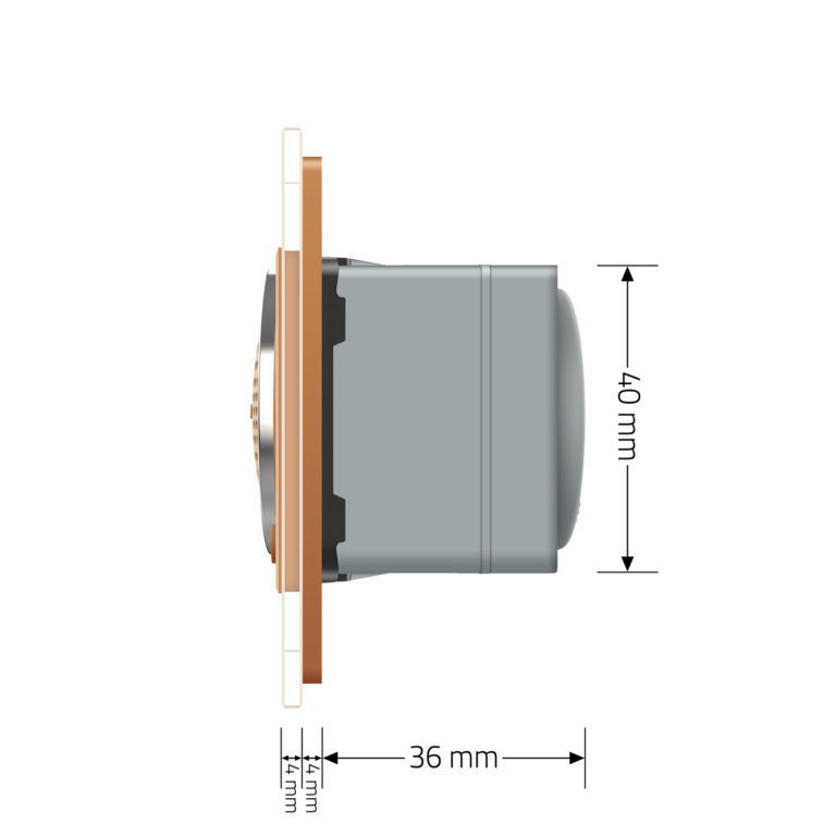 Bluetooth колонка LIVOLO золото скло (VL-C7-FCF-2AP) Коломия - фото 7