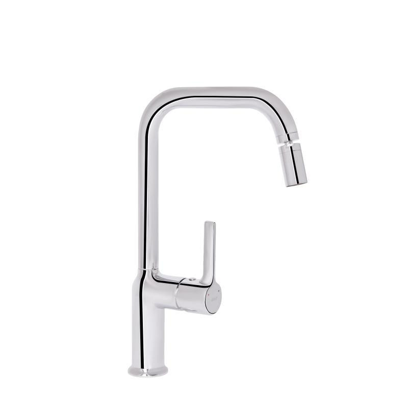 Смеситель для кухни из латуни Qtap Cardinal QTCAR344CRM45658 Chrome Харьков - изображение 1