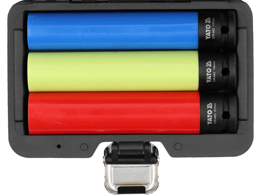 Головки торцеві ударні YATO: квадрат- 1/2