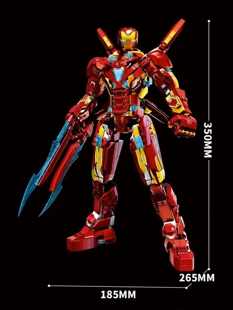 Конструктор Железный человек Iron Man Mark 50,1568 деталь Киев - изображение 5