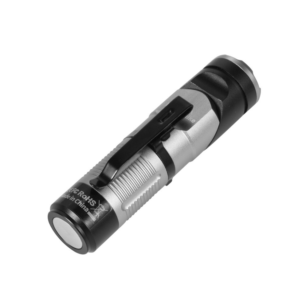 Ліхтар з кліпсою Naturehike CNK2450ZM013, чорно-сірий Рівне - фото 1