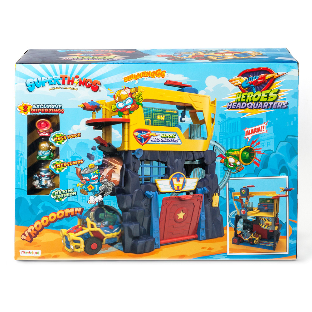 Ігровий набір Superthings S  – Штаб-квартира Дніпро - фото 1