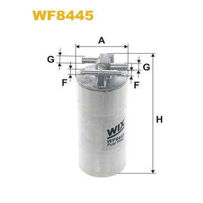 Фильтр топливный Wixfiltron WF8445 Винница - изображение 1