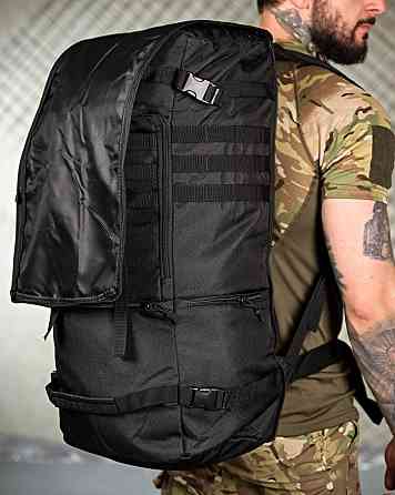 Тактический рюкзак баул X-TACTICAL black ПП4724 Киев