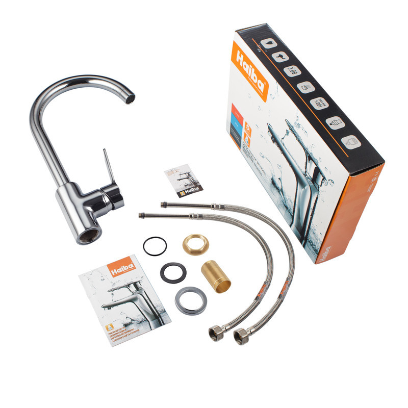 Кухонний змішувач Haiba Diana 017 HB1018 Харків - фото 2