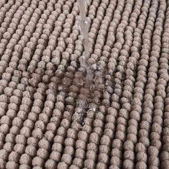 Коврик для ванной комнаты и душа Bathlux изготовлен из специального нескользящего материала, Бежевый Каменец-Подольский