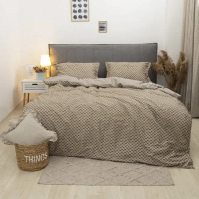 Постільна білизна Tiare 153 Сатин Люкс євро (153_Lux_ev) Вінниця - фото 1