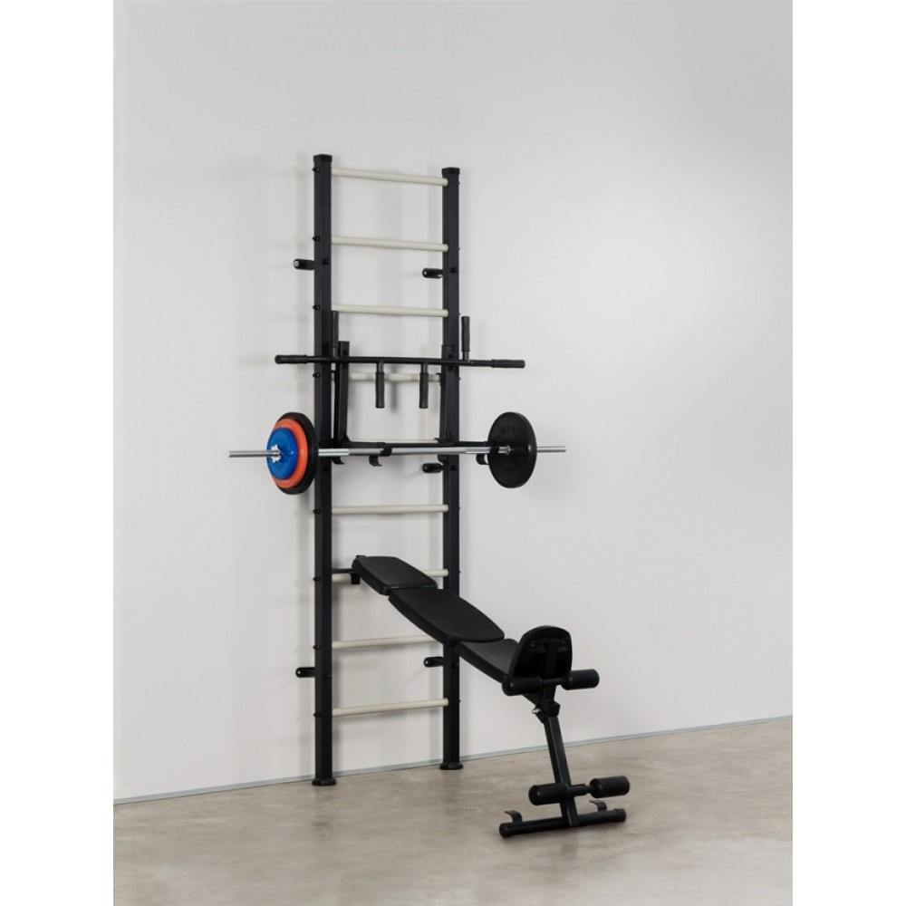 Шведская стенка спортивная Atlant Pro Black для детей и взрослых усиленная металлическая для всей семьи Каменское - изображение 9