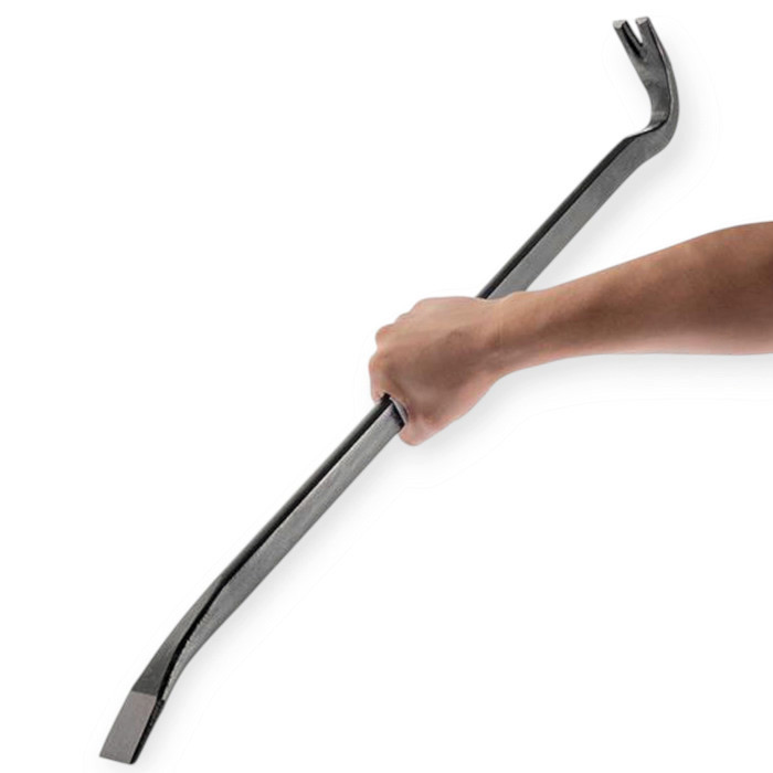 Лом з цвяхосмиком посилений 750x30x16 мм Intertool Мукачево - фото 4