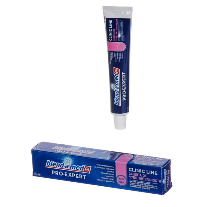Зубна паста BLEND-A-MED (Блендамед) Pro-Expert Clinic Line (про експерт клінік лайн) 50 мл Виноградів - фото 1