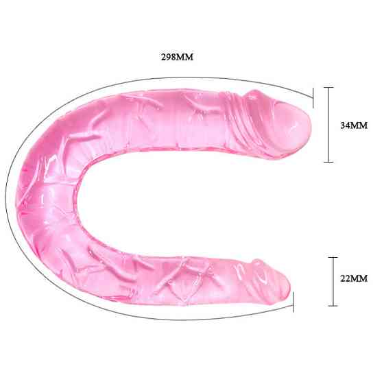 Подвійний фалоімітатор DOUBLE DONG 30CM Sex Aura Київ