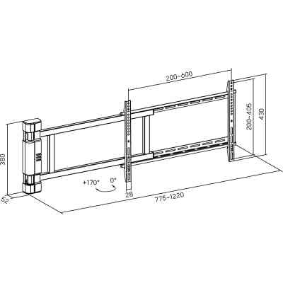 Кронштейн HiSmart HS083984 Вінниця