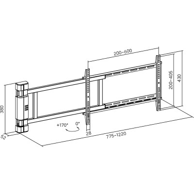 Кронштейн HiSmart HS083984 Вінниця - фото 4