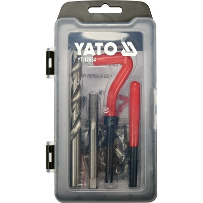 Набор инструментов Yato для ремонта резьбы M10x1,5 (YT-17634) Винница - изображение 2